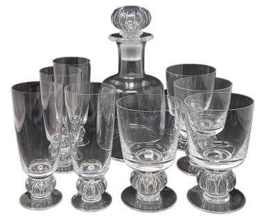 Service en cristal Marc LALIQUE...
