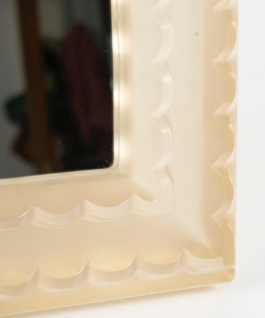 René Lalique - Cadre Miroir "Festons"