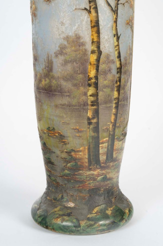 DAUM, Nancy. Vase paysage lacustre...