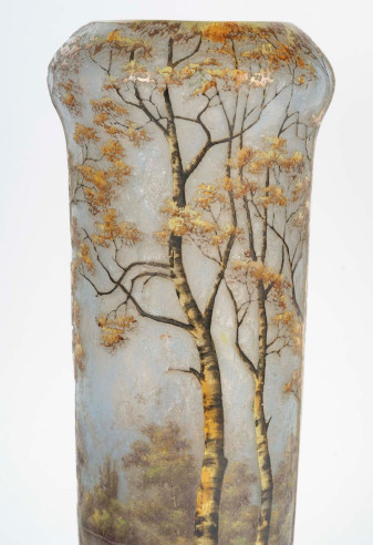 DAUM, Nancy. Vase paysage lacustre...