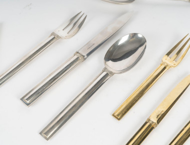 Jean E. Puiforcat Sterling Silver...
