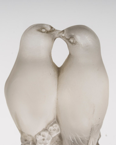 1925 - René Lalique ,Vase "TOURTERELLES"