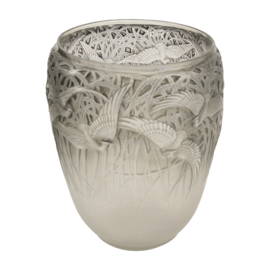 René Lalique : Vase "Aigrettes" - 1931