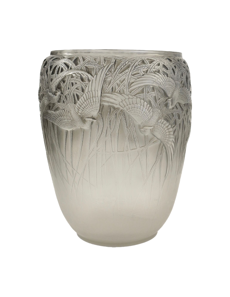 René Lalique : Vase « Aigrettes » - 1931