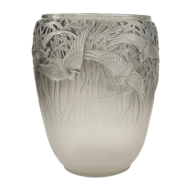 René Lalique : Vase « Aigrettes » - 1931