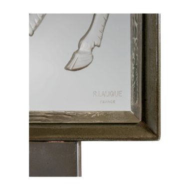 René LALIQUE  : Lampe  « Pan » - 1931