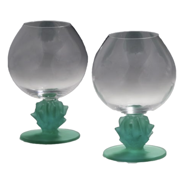 H.MCCONNICO pour DAUM : Cactus verre