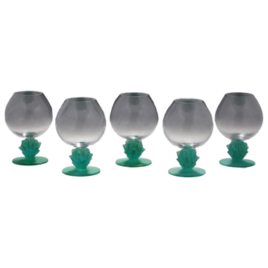 H.MCCONNICO pour DAUM : Cactus verre