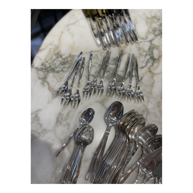 Christofle : "ORLY " Housewife 95 pieces