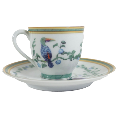 Hermès " Toucan " Tasse à café...