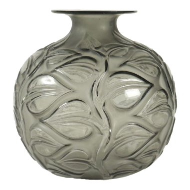 René Lalique (1860-1945) vase Sophora gris