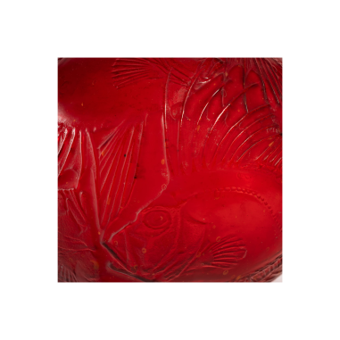 René Lalique, Vase "Fish "+ of 20th...