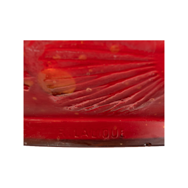 René Lalique, Vase "Fish "+ of 20th...