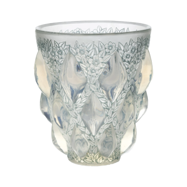 René Lalique : Vase « Rampillon » en...