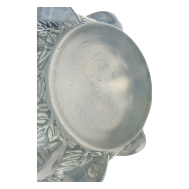 René Lalique : Vase « Rampillon » en...