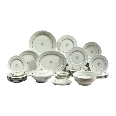 Suzanne LALIQUE(1899-1989) and Théodore HAVILAND : Part of table service